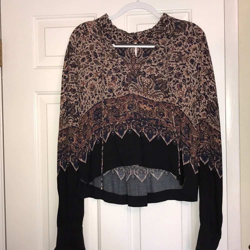 Free People Long Sleeve Top